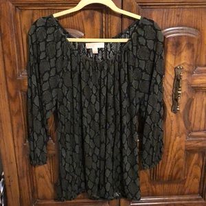 Michael Kors women’s peasant top